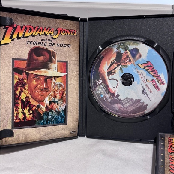 ✨HOST PICK✨ 🎬 Vintage 2000 Indiana Jones DVD Movie Complete Collection - Picture 7 of 15